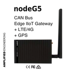 nodeG5 | CAN Bus IIoT Gateway + Cellular 4G/LTE + GPS